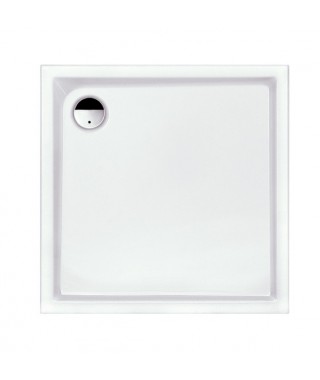 Brodzik kwadratowy 100x100x3cm SANPLAST B/PR biały ew