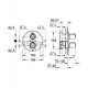 Bateria prysznicowa z termostatem, DN 15. GROHE, Grohtherm 1000, Chrom