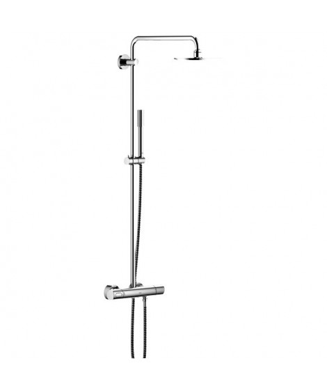 System prysznicowy z termostatem do montażu ściennego GROHE, Rainshower® System 210, Chrom 27032001