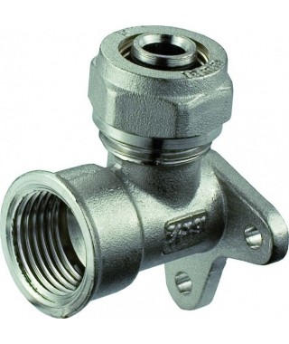 Kolano skręcane z mocowaniem 16x1/2 PERFEKT SYSTEM