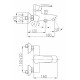 Bateria wannowa ARMATURA KWARC 4204-010-00