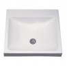 Umywalka akrylowa 50 x 45 x 16 cm POLIMAT podwieszana KALIA
