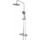 Zestaw natryskowy 65-110 cm NEW TRENDY VEGA z talerzem deszczowym