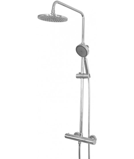 Zestaw natryskowy 65-110 cm NEW TRENDY VEGA z talerzem deszczowym