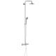 System wannowo-prysznicowy z termostatem do montażu ściennego. GROHE, Euphoria System 180, Chrom