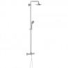 System wannowo-prysznicowy z termostatem do montażu ściennego. GROHE, Euphoria System 180, Chrom