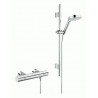 Bateria prysznicowa z termostatem i zestawem prysznicowym, DN 15. GROHE, Grohtherm 3000 Cosmopolitan, Chrom