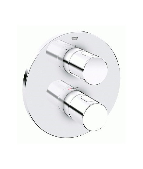 Bateria termostatyczna do obsługi jednego wyjścia wody. GROHE, Grohtherm 3000 Cosmopolitan, Chrom