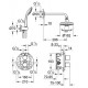 Zestaw prysznicowy. GROHE, Grohtherm 3000 Cosmopolitan, Chrom
