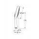Prysznic ręczny, 4 strumienie, GROHE, Power&Soul® Cosmopolitan 130, Chrom 27663000