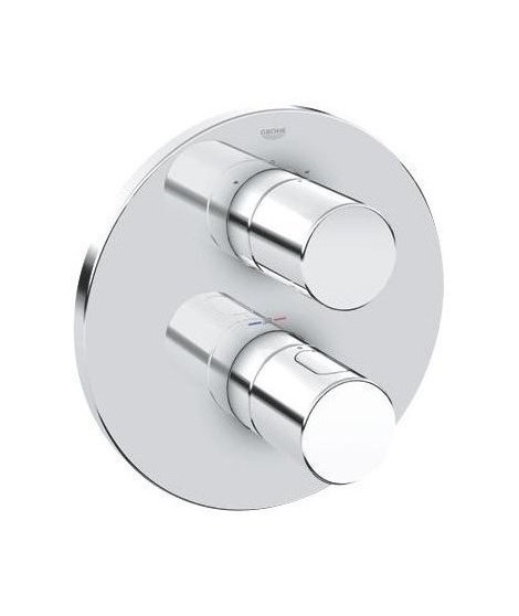 Bateria termostatyczna do obsługi wiecej niż jednego wyjścia wody. GROHE, Grohtherm 3000 Cosmopolitan, Chrom
