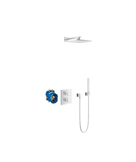 Zestaw prysznicowy. GROHE, Grohtherm Cube, Chrom