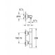Bateria prysznicowa z termostatem, DN 15. GROHE, Grohtherm 1000 Cosmopolitan, Chrom