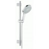 Prysznicowy zestaw punktowy, 4 strumienie. GROHE, Power&Soul® Cosmopolitan 160, Chrom