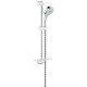 Zestaw prysznicowy, 4 strumienie. GROHE, New Tempesta Cosmopolitan 100. Chrom