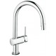 Elektroniczna jednouchwytowa bateria zlewozmywakowa, DN15. GROHE, Minta Touch. Chrom