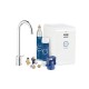 Zawór sztorcowy z filtrem do wody. Zestaw startowy, GROHE Blue® Mono Chilled and Sparkling. Chrom