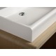 Umywalka prostokątna 55x45x8cm SANPLAST Unb-M/FREE biała ew