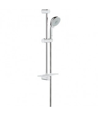 Zestaw prysznicowy, 4 strumienie. GROHE, New Tempesta Rustic 100. Chrom