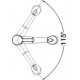 Bateria zlewozmywakowa chrom BLANCO ELIPSO-S-F II