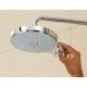 Deszczownica, 4 strumienie GROHE, Power&Soul Cosmopolitan 190 Chrom 27764000