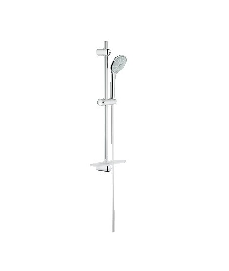 Zestaw z drążkiem prysznicowym, 3 strumienie. GROHE, Euphoria 110 Massage, Chrom