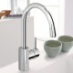 Jednouchwytowa bateria zlewozmywakowa, DN15. GROHE. Concetto. Chrom