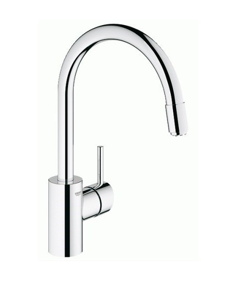 Jednouchwytowa bateria zlewozmywakowa, DN15. GROHE. Concetto. Chrom