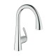 Jednouchwytowa bateria zlewozmywakowa, DN15. GROHE, Zedra. Chrom