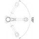 Bateria zlewozmywakowa chrom BLANCO ORION-S-F