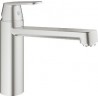 Jednouchwytowa bateria zlewozmywakowa, DN15. GROHE. Eurosmart Cosmopolitan. Supersteel