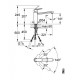 Jednouchwytowa bateria zlewozmywakowa, DN15. GROHE. Eurosmart Cosmopolitan. Supersteel