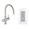 Bateria kuchenna gotująca wode z boilerem (4 litry ) GROHE Red Duo Supersteel 30083DC0