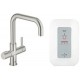 Bateria kuchenna gotująca wode z boilerem (4 litry ) GROHE Red Duo. Supersteel 30145DC0