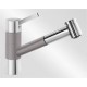 Bateria zlewozmywakowa alumetalik/chrom BLANCO TIVO-S