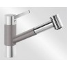 Bateria zlewozmywakowa alumetalik/chrom BLANCO TIVO-S
