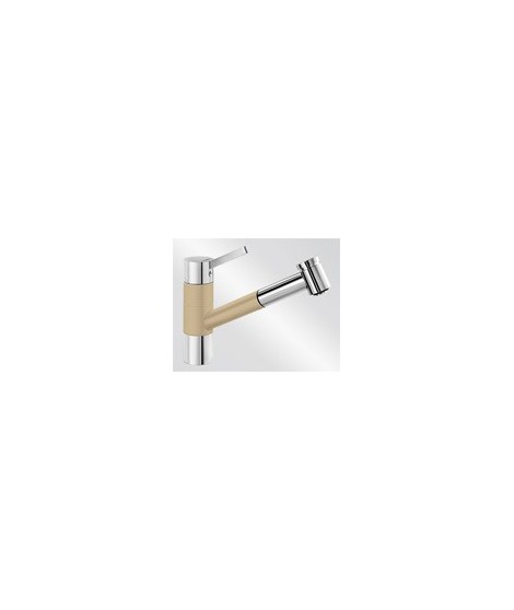 Bateria zlewozmywakowa szampan/chrom BLANCO TIVO-S