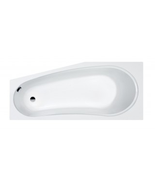 Wanna asymetryczna 70x160cm SANPLAST WAL/AS lewa