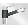 Bateria zlewozmywakowa antracyt/chrom BLANCO ZENOS-S