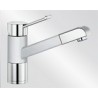 Bateria zlewozmywakowa biały/chrom BLANCO ZENOS-S