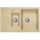 Zlewozmywak szampan BLANCO METRA 6 S Compact . 78x50
