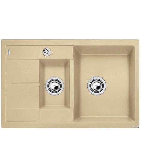 Zlewozmywak szampan BLANCO METRA 6 S Compact . 78x50
