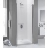 SANPLAST PRESTIGE III drzwi prysznicowe 80x195cm DJ/PRIII-80-S profil srebrny błyszczący. wzór szyby W0 600-073-0730-38-401