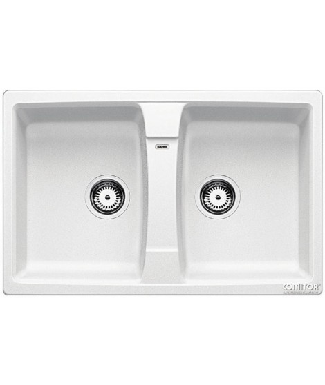 Zlewozmywak biały BLANCO LEXA 8. 78x50 (bez korka aut.)