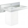 Półka ze szklanką, GROHE Allure Brilliant, Chrom