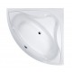 Wanna symetryczna 140x140cm +SP SANPLAST WS-kpl-AVII/EX biały ew