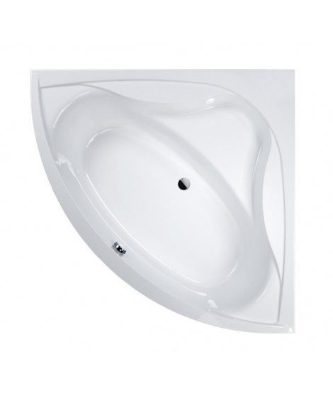 Wanna symetryczna 140x140cm +SP SANPLAST WS-kpl-AVII/EX biały ew