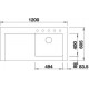 Zlewozmywak tartufo BLANCO MODEX-M 60. 120x60