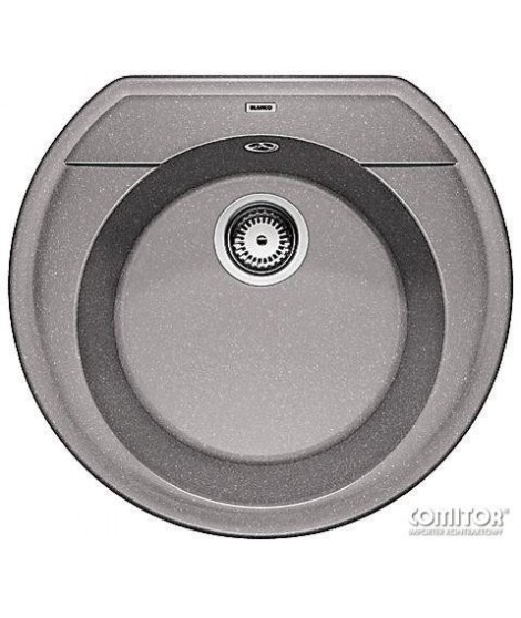 Zlewozmywak alumetalik BLANCO RONDOVAL 45 ( bez korka.aut.)