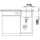 Zlewozmywak antracyt BLANCO SUBLINE 320-U. 35x46 (bez korka aut.)